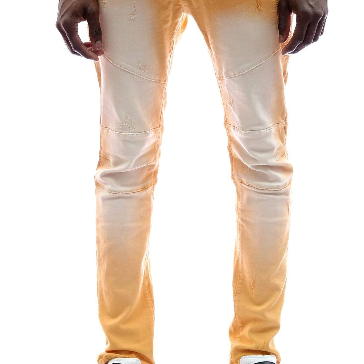 Skinny Cotton Terry Denim Pants. - Love to KleepMen's PantsKLEEPLove to Kleep