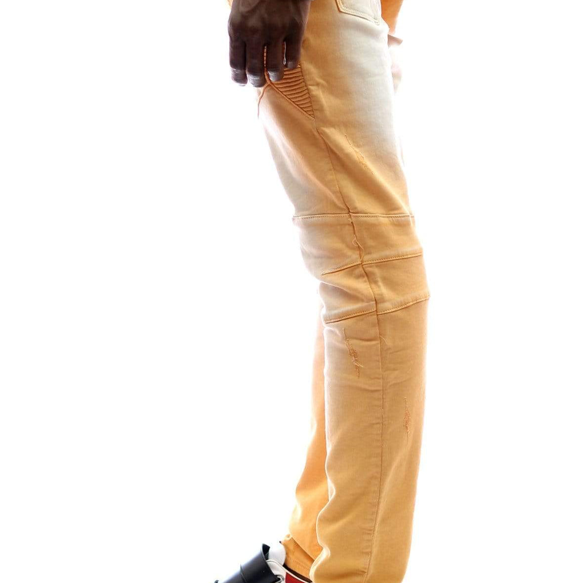 Skinny Cotton Terry Denim Pants. - Love to KleepMen's PantsKLEEPLove to Kleep