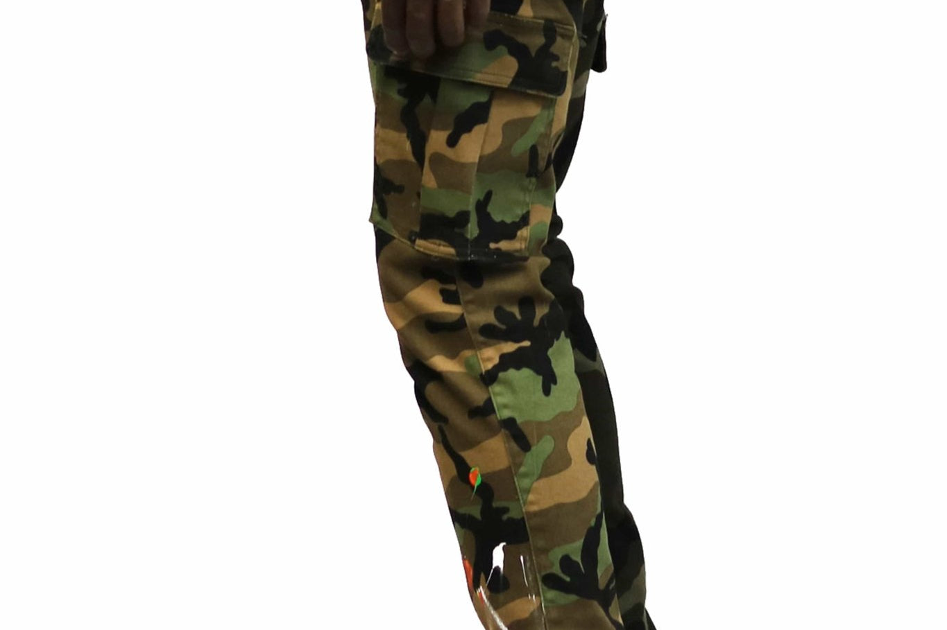 Wildstone Limited Premium Washed Mixed Camo Half and Half Skinny Twill Pants. - Love to KleepMen's PantsKLEEPLove to Kleep