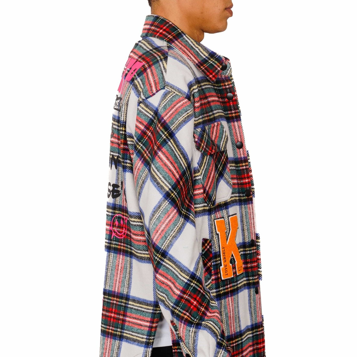 DRAKE Men's premium heavy flannel jacket type shirt - Love to KleepMen's Heavy Flannel Oversize Outer ShirtKLEEPLove to Kleep