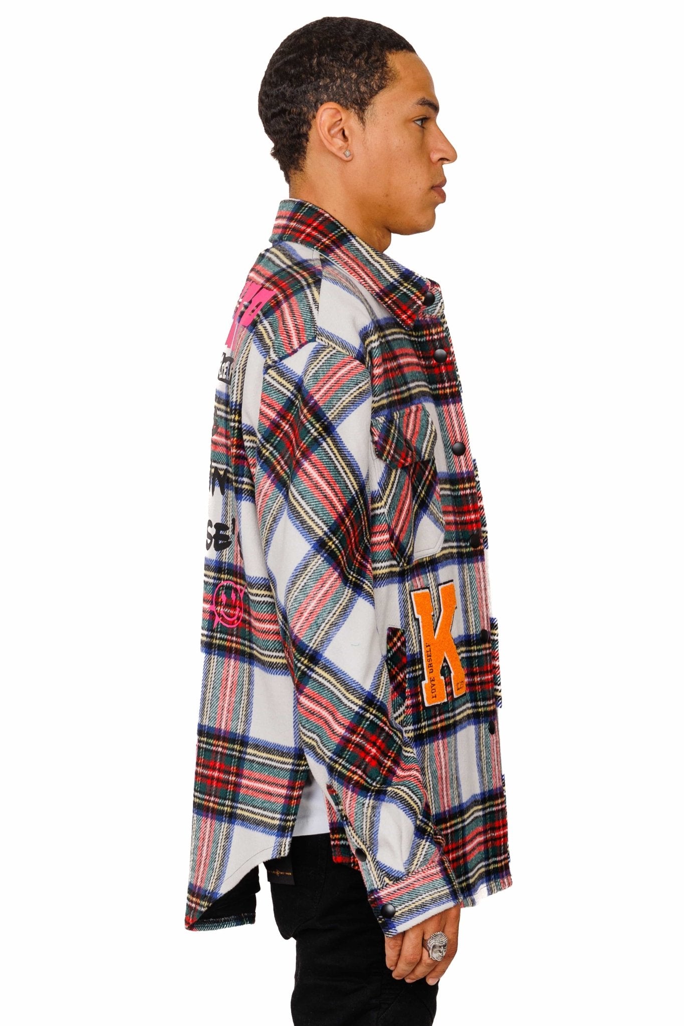 DRAKE Men's premium heavy flannel jacket type shirt - Love to KleepMen's Heavy Flannel Oversize Outer ShirtKLEEPLove to Kleep