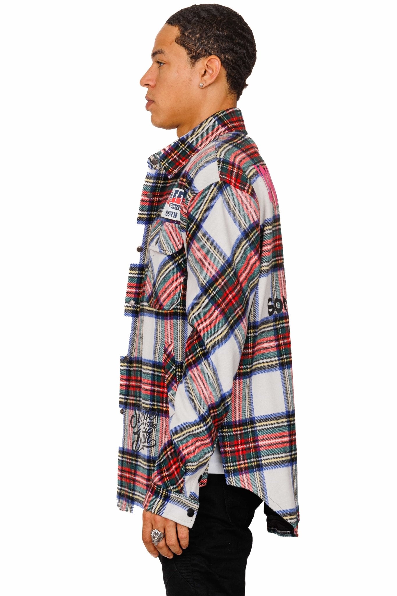 DRAKE Men's premium heavy flannel jacket type shirt - Love to KleepMen's Heavy Flannel Oversize Outer ShirtKLEEPLove to Kleep