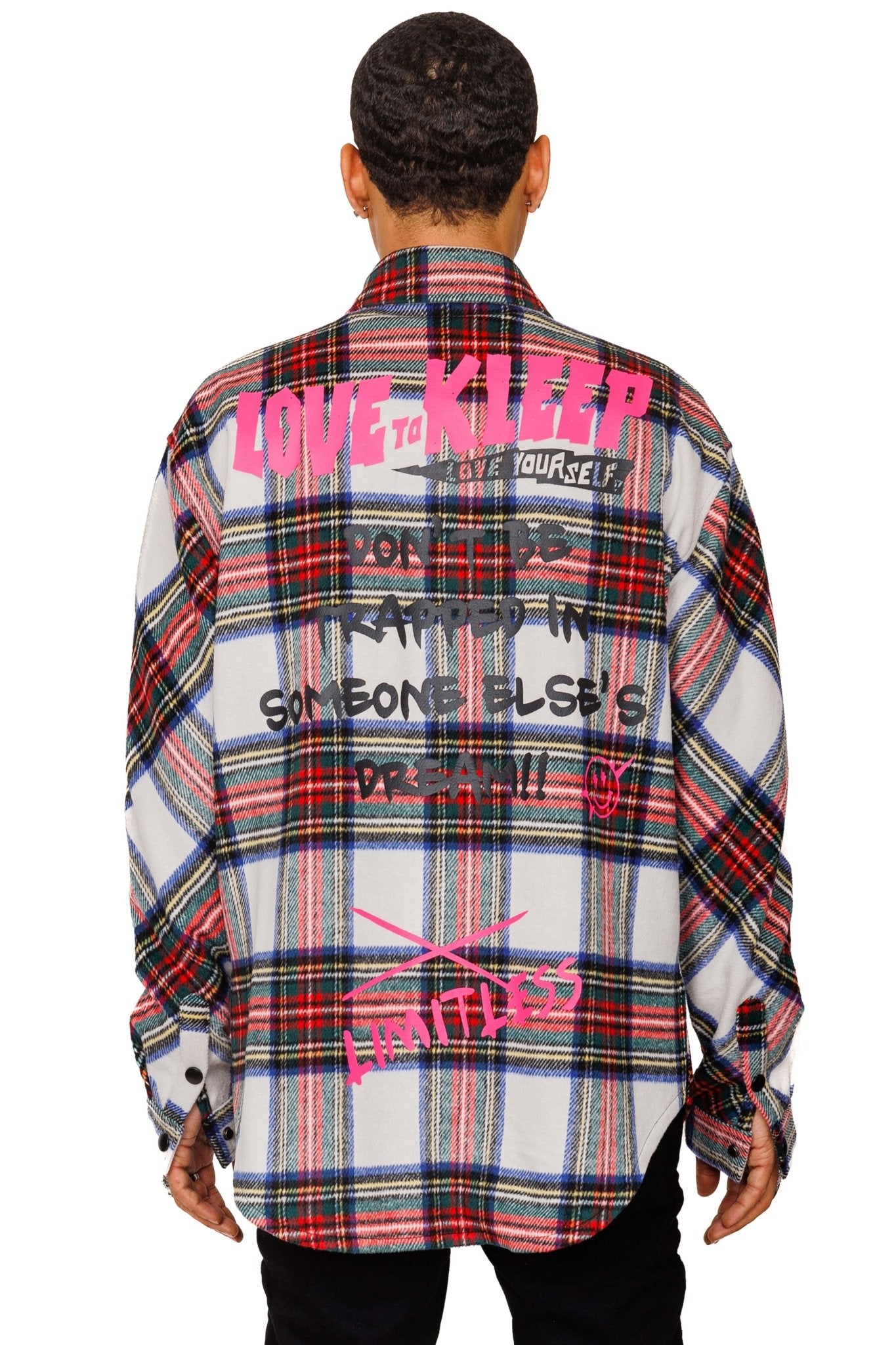 DRAKE Men's premium heavy flannel jacket type shirt - Love to KleepMen's Heavy Flannel Oversize Outer ShirtKLEEPLove to Kleep