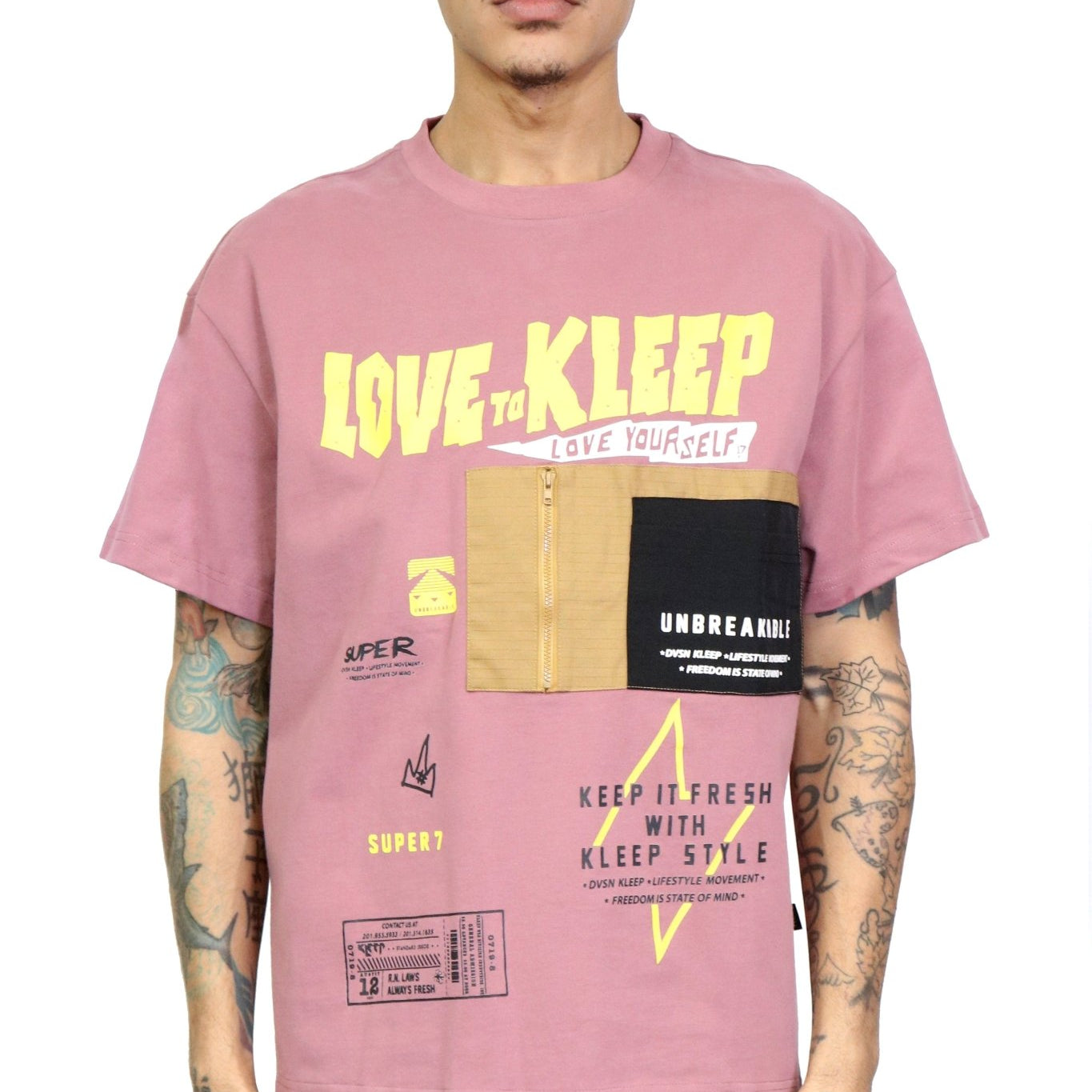 BEET Men's premium cotton short sleeve t shirt - Love to KleepMen's TeeKLEEPLove to Kleep