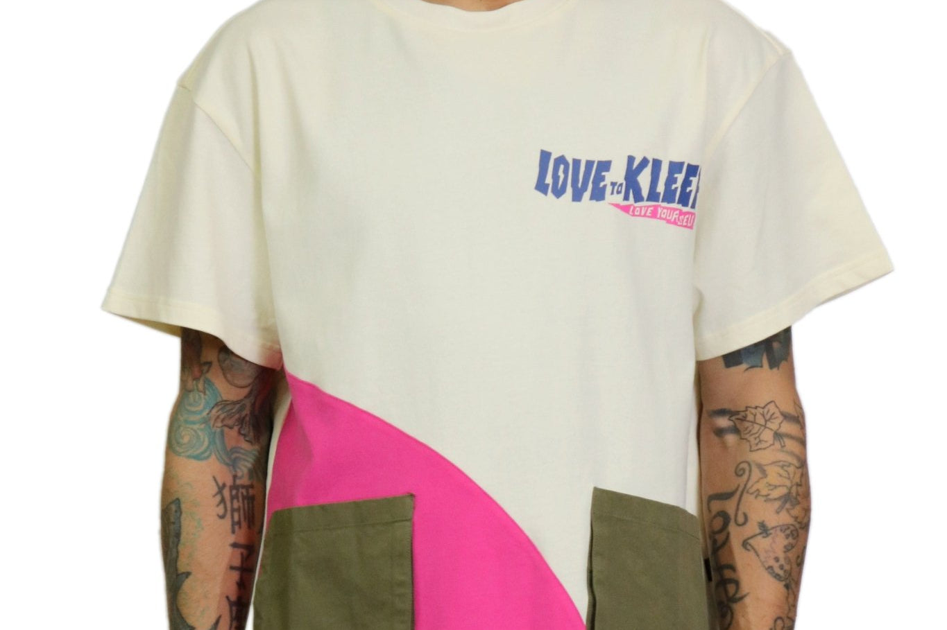 CONFETTI Men's premium cotton short sleeve t shirt - Love to KleepMen's TeeKLEEPLove to Kleep