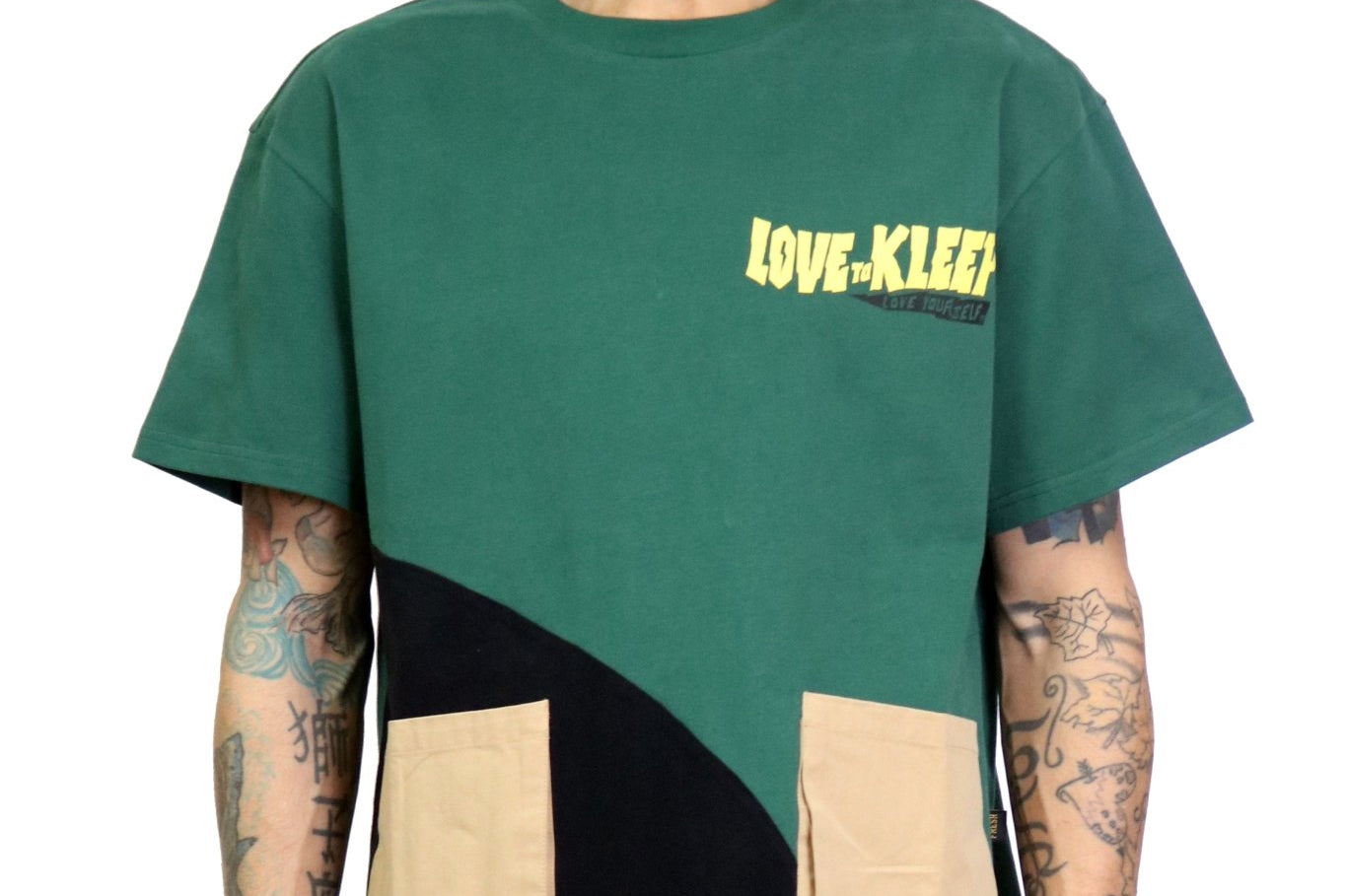 DUFFEL Men's premium cotton short sleeve t shirt - Love to KleepMen's TeeKLEEPLove to Kleep