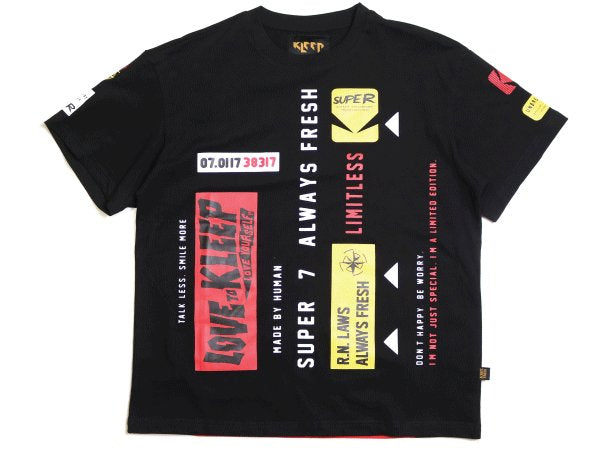 RAVEN Men's premium cotton short sleeve t shirt - Love to KleepMen's TeeKLEEPLove to Kleep