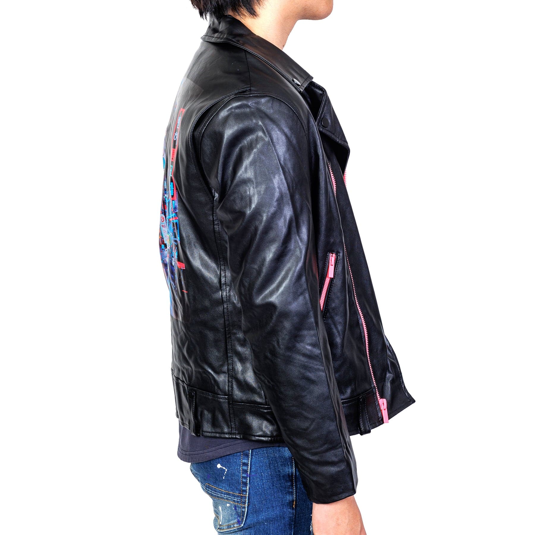 AMILLION BY KLEEP Coats & Jackets Amillion by KLEEP Joe Faux leather BikerJacket