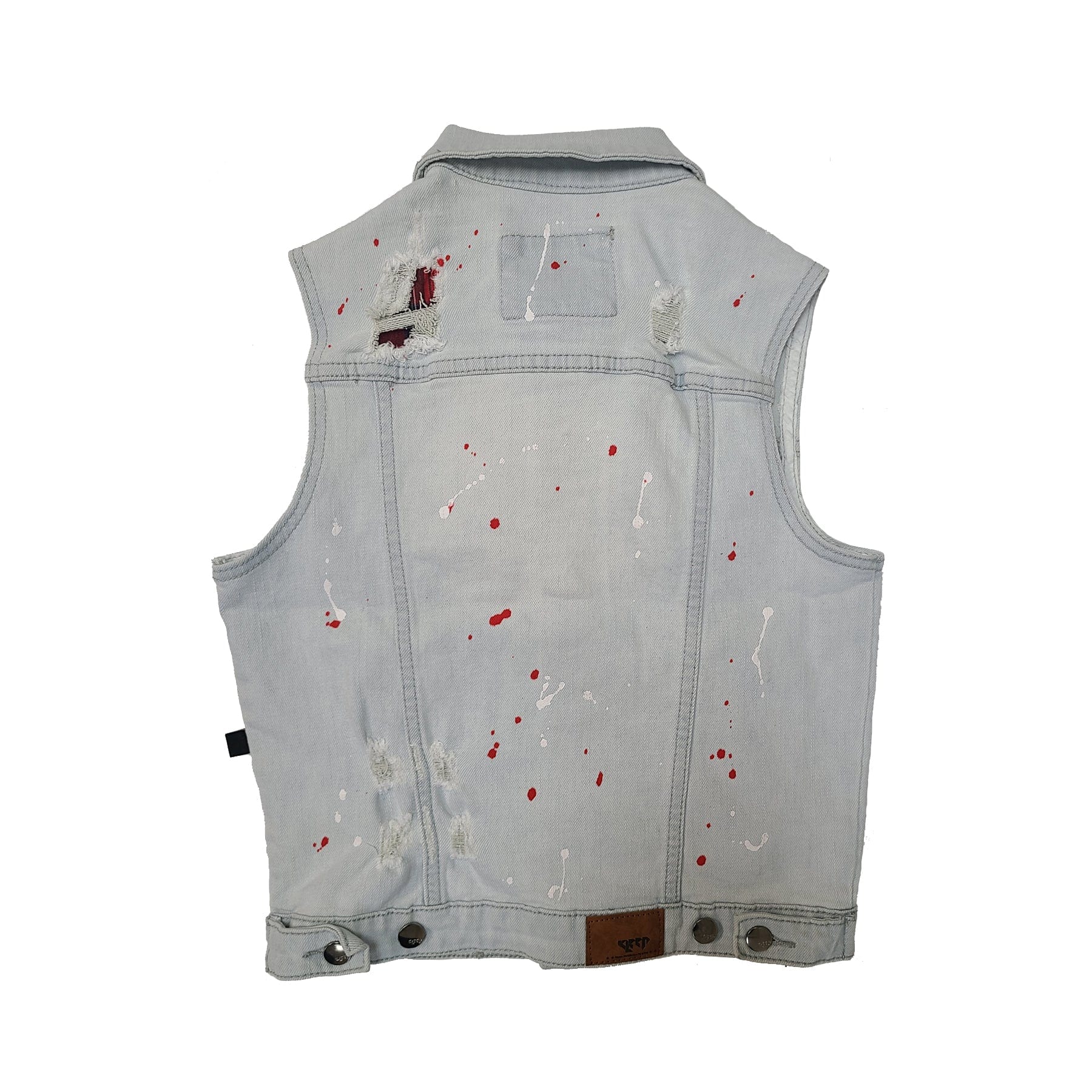 KLEEP Kid's Jacket Blush Kid's Premium Washed Denim Vest Jacket