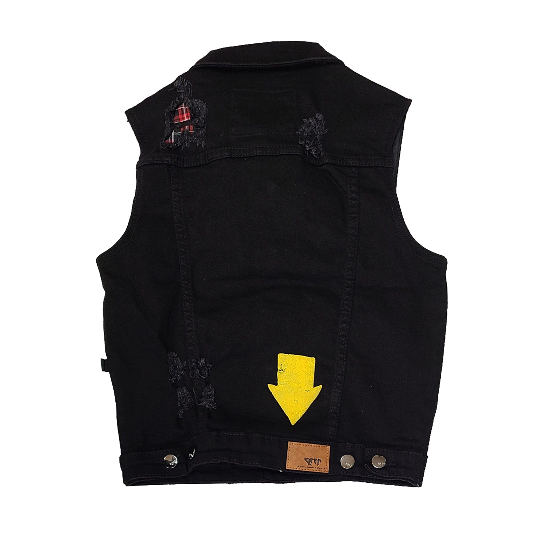 KLEEP Kid's Jacket Daphine Kid's Premium Washed Denim Vest Jacket