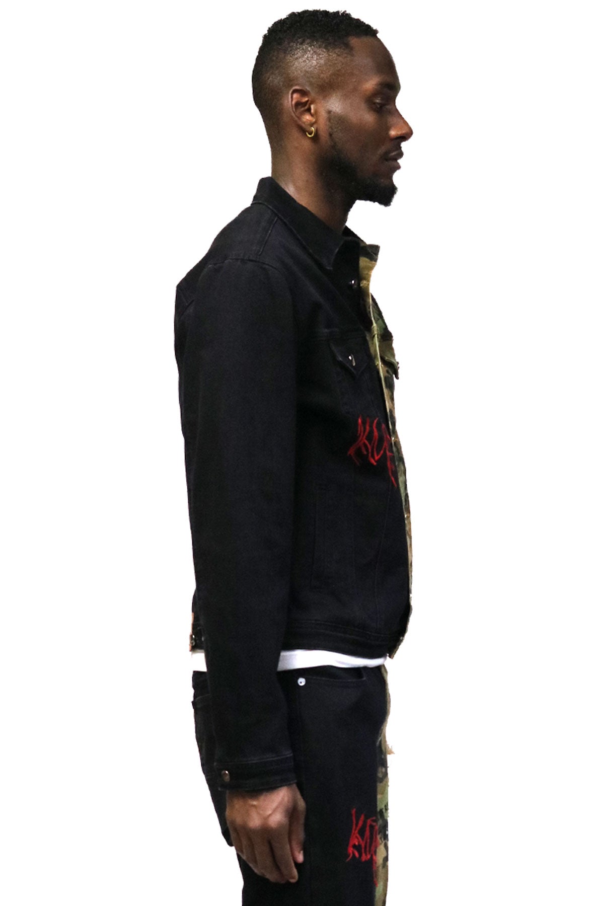 Bistre Half and Half Washed Twill Jacket – Love to Kleep Bistre Half and Half Washed Twill Jacket – Love to Kleep