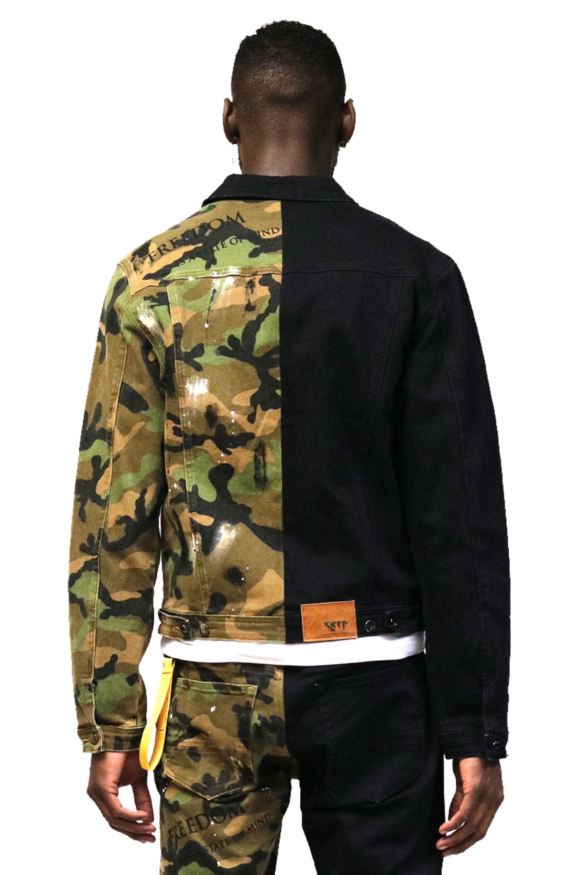 Bistre Half and Half Washed Twill Jacket – Love to Kleep Bistre Half and Half Washed Twill Jacket – Love to Kleep