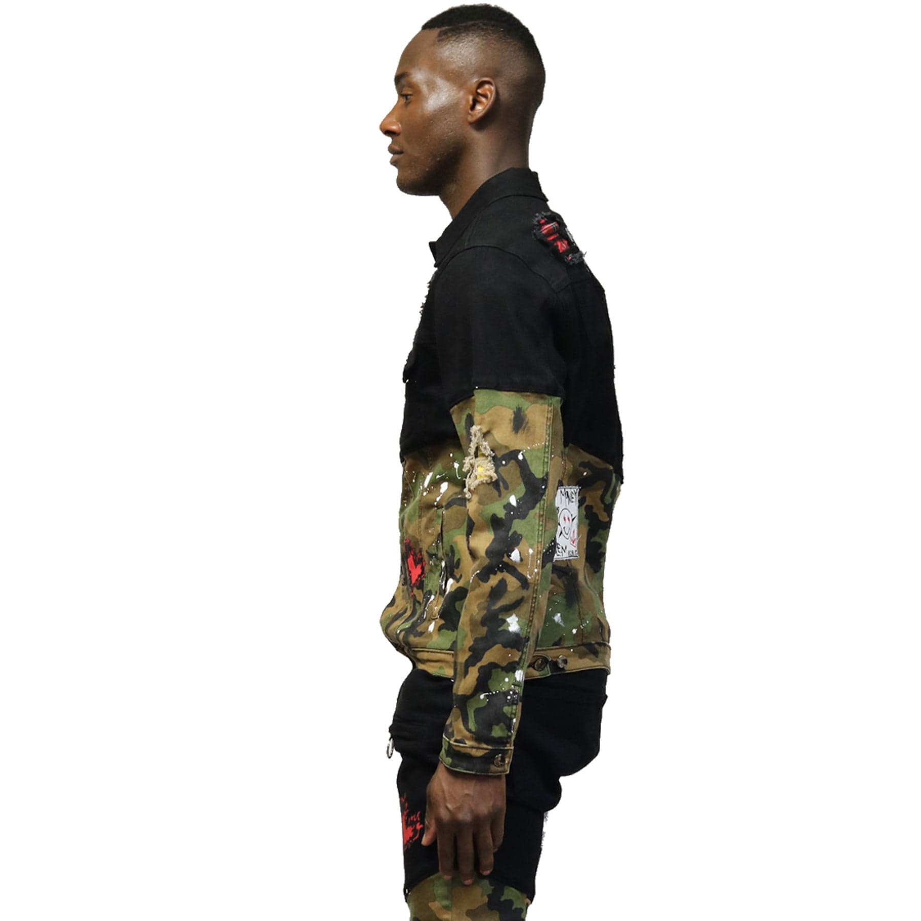 Black pyramid clearance camo jacket