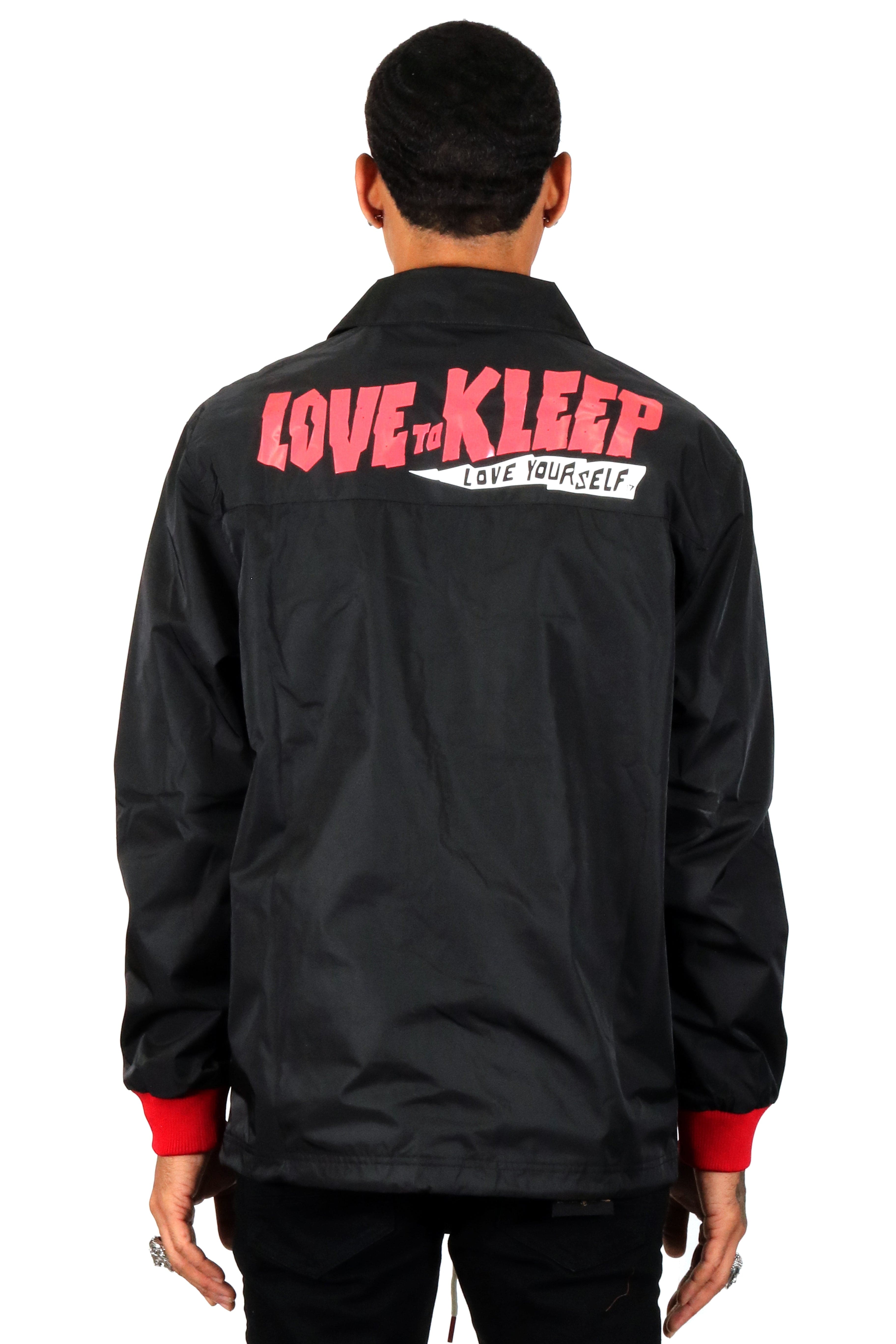 KLEEP Men's Jacket HEX Men's premium nylon coach jacet