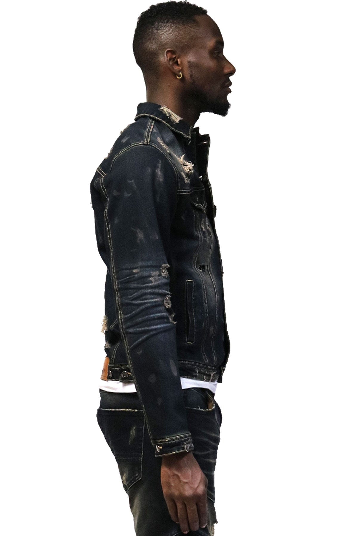 KLEEP Men's Jacket Rifle New premium washed denim jacket