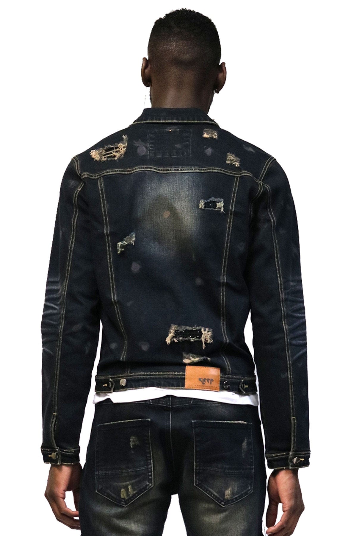 KLEEP Men's Jacket Rifle New premium washed denim jacket