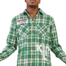 KLEEP Men's Shirt Camp Men's premium flannel button down shirt