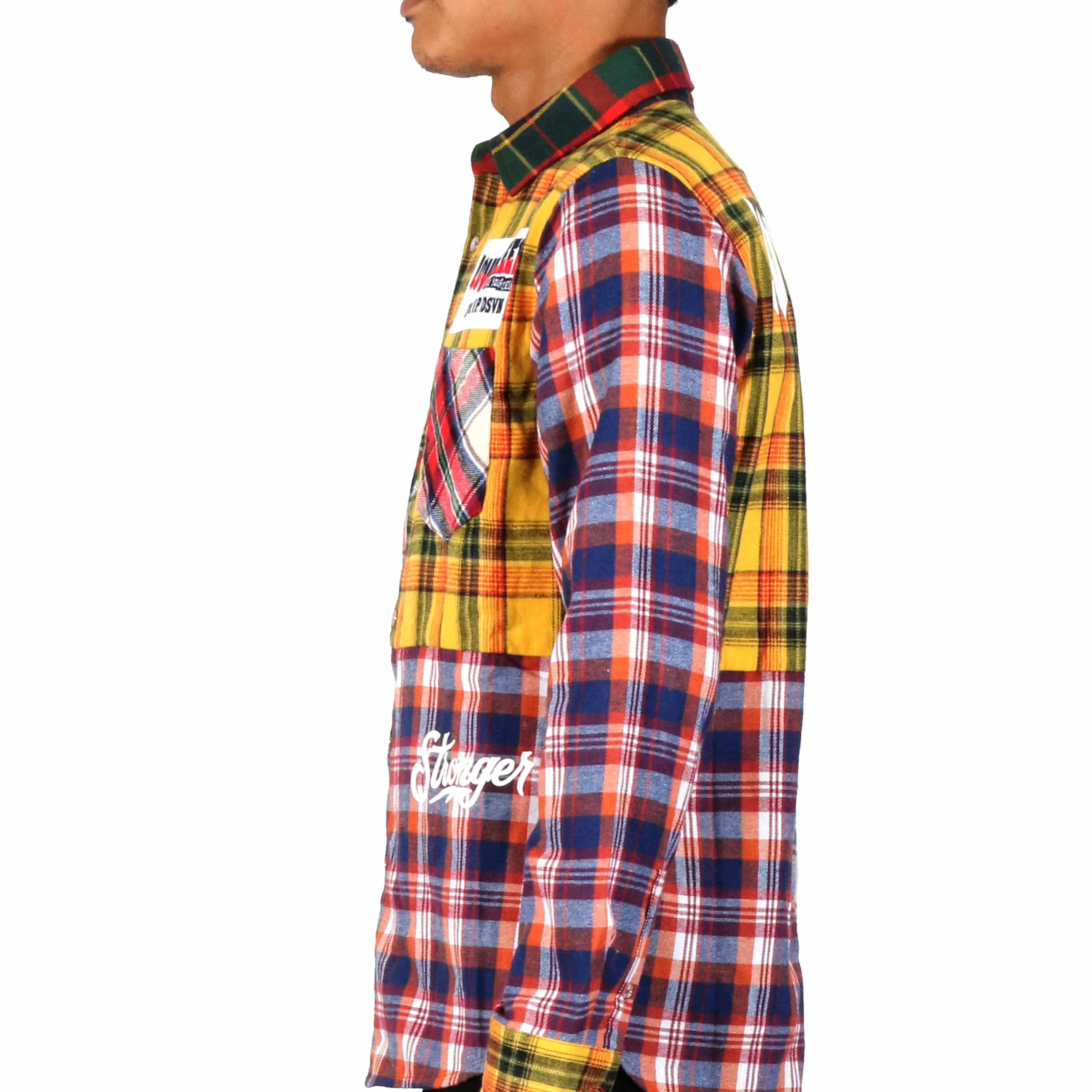 KLEEP Men's Shirt DIGRIS Men's premium flannel button down shirt