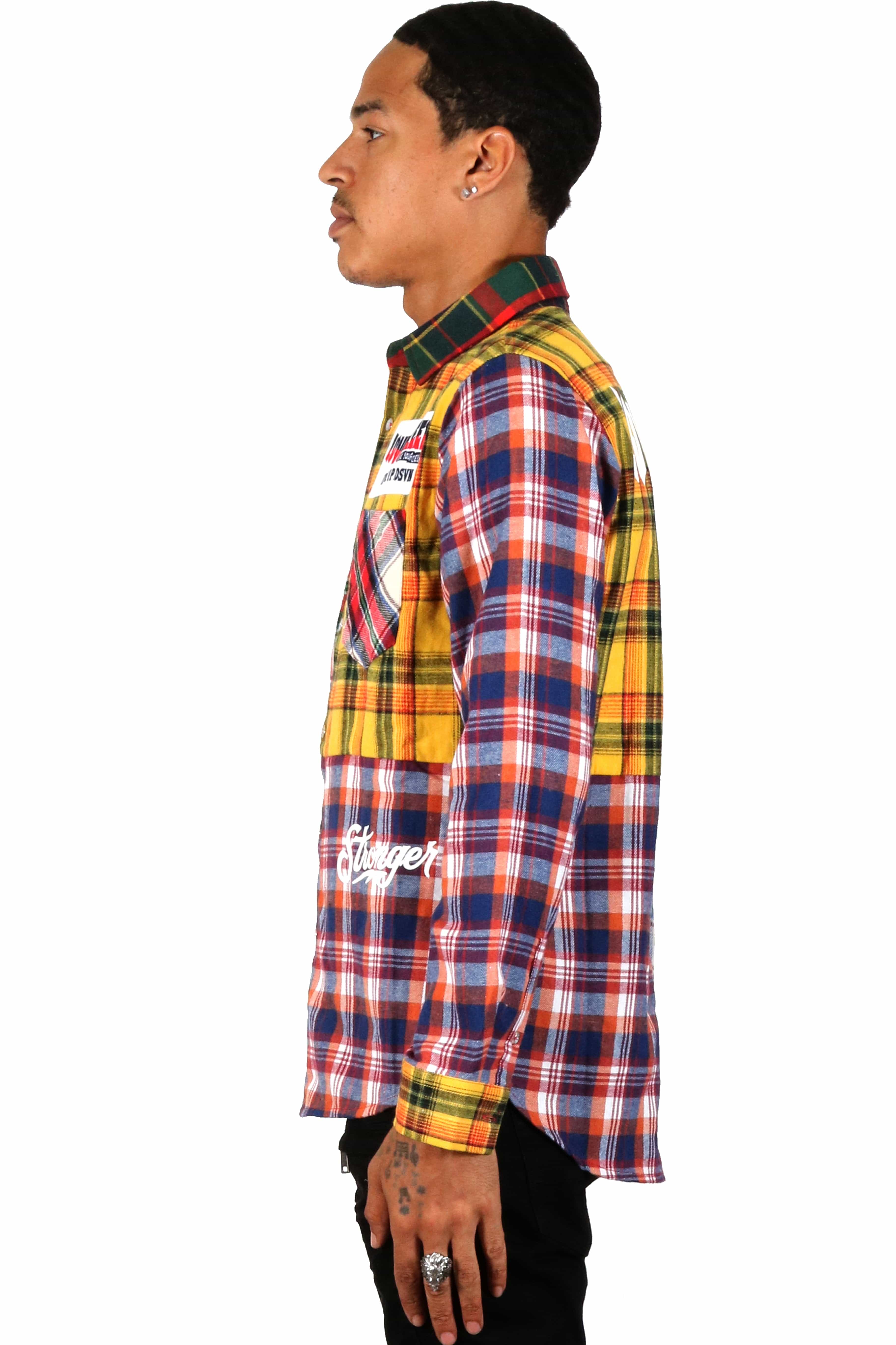 KLEEP Men's Shirt DIGRIS Men's premium flannel button down shirt