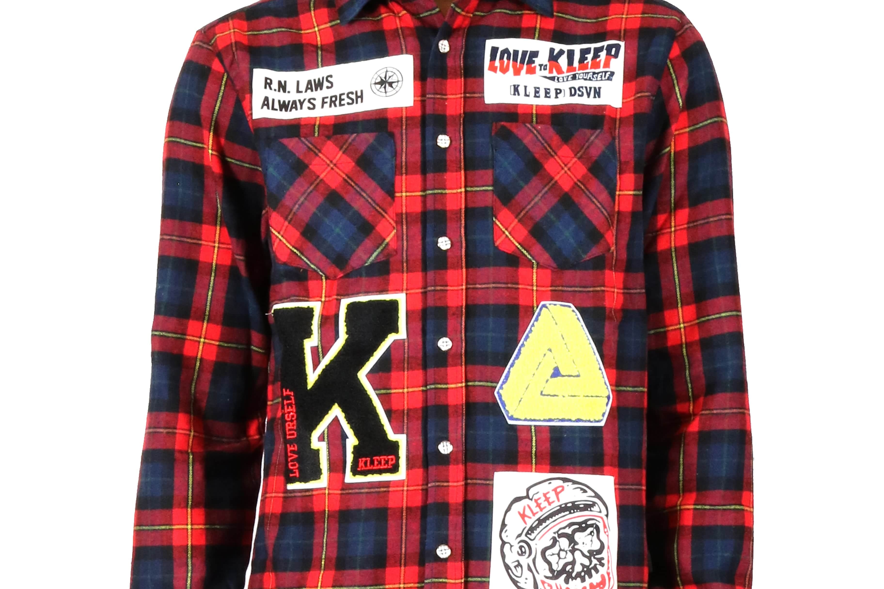 KLEEP Men's Shirt FALU Men's premium flannel button down shirt