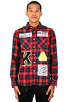 KLEEP Men's Shirt FALU Men's premium flannel button down shirt