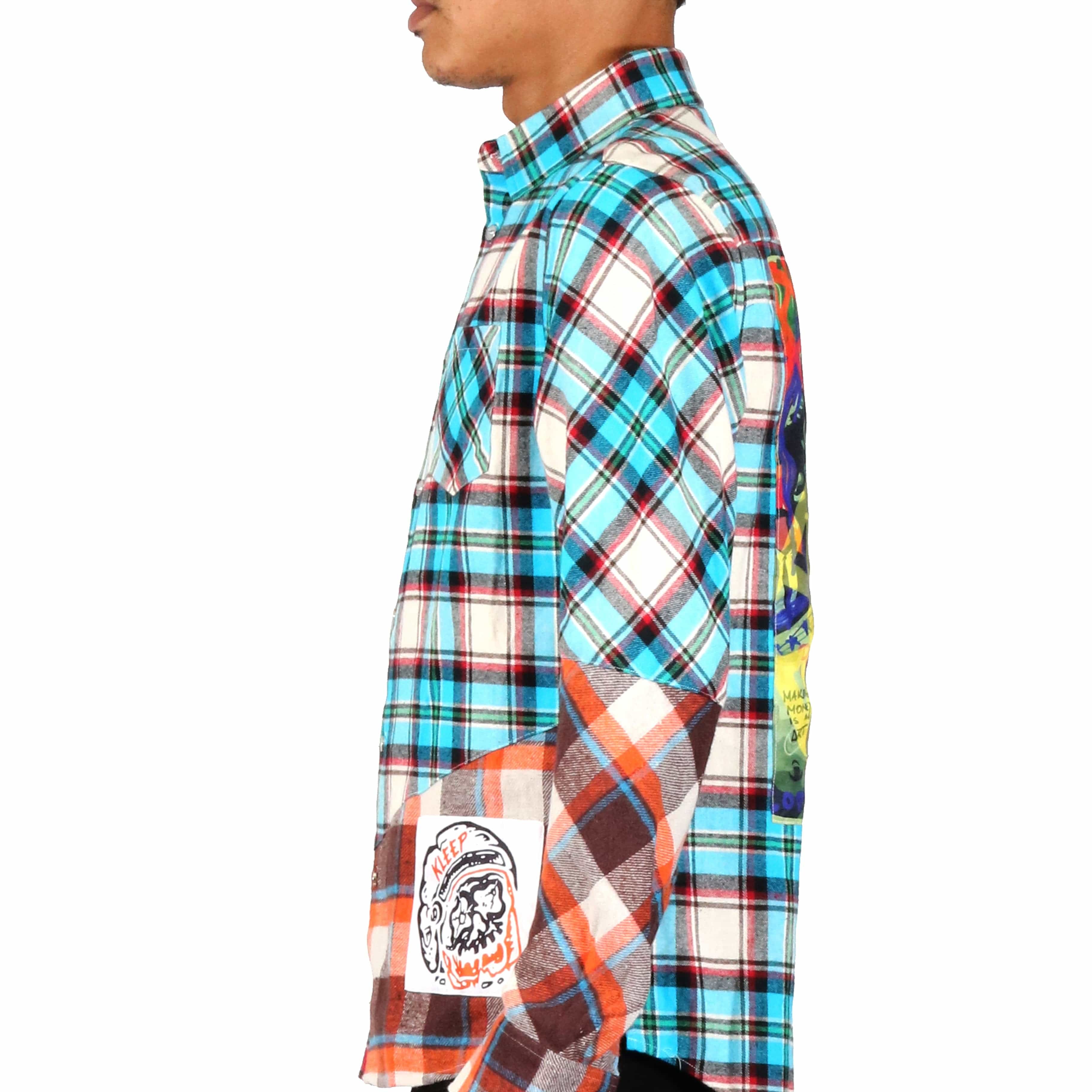 KLEEP Men's Shirt GALLANT Men's premium flannel button down shirt