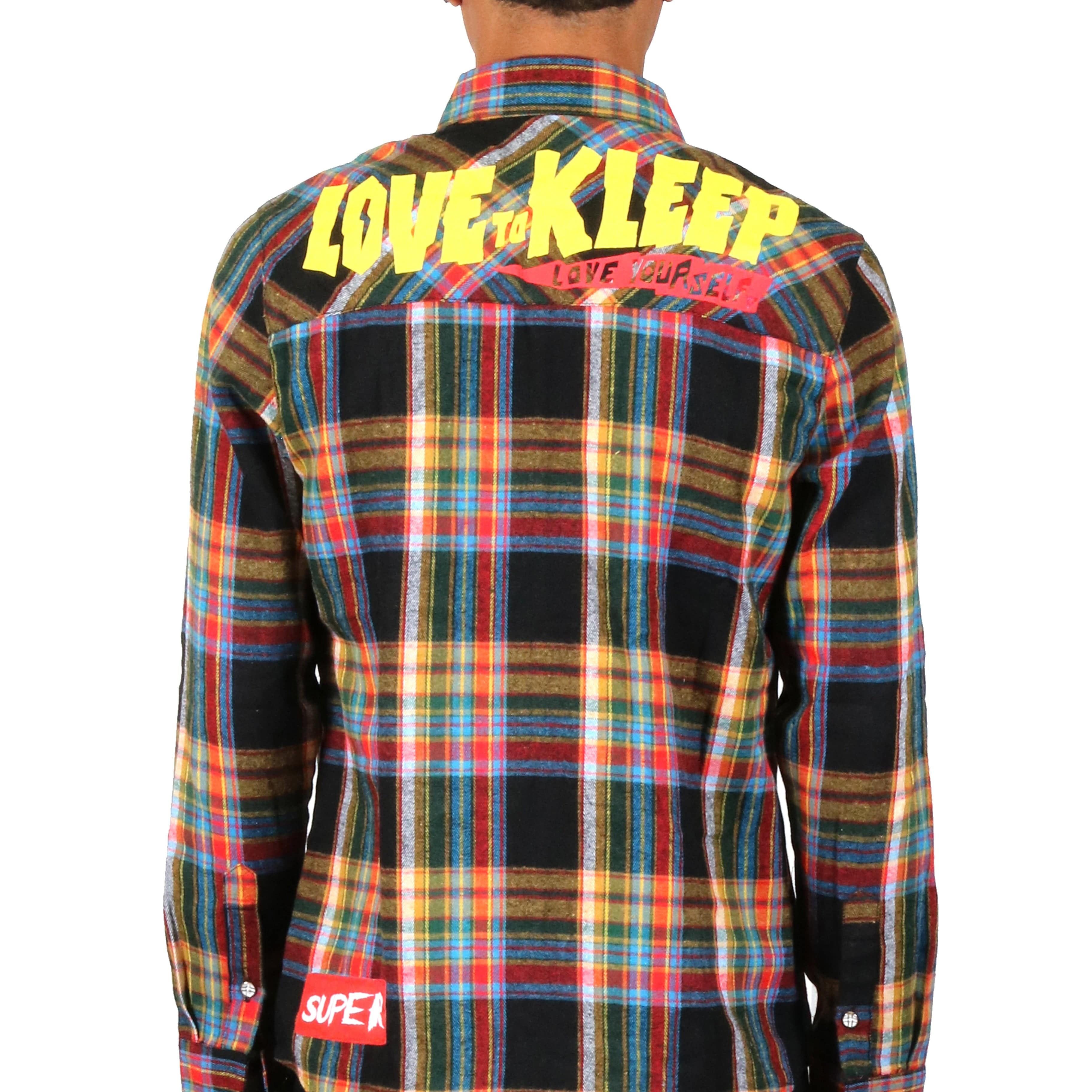 KLEEP Men's Shirt MIKADO Men's premium flannel button down shirt