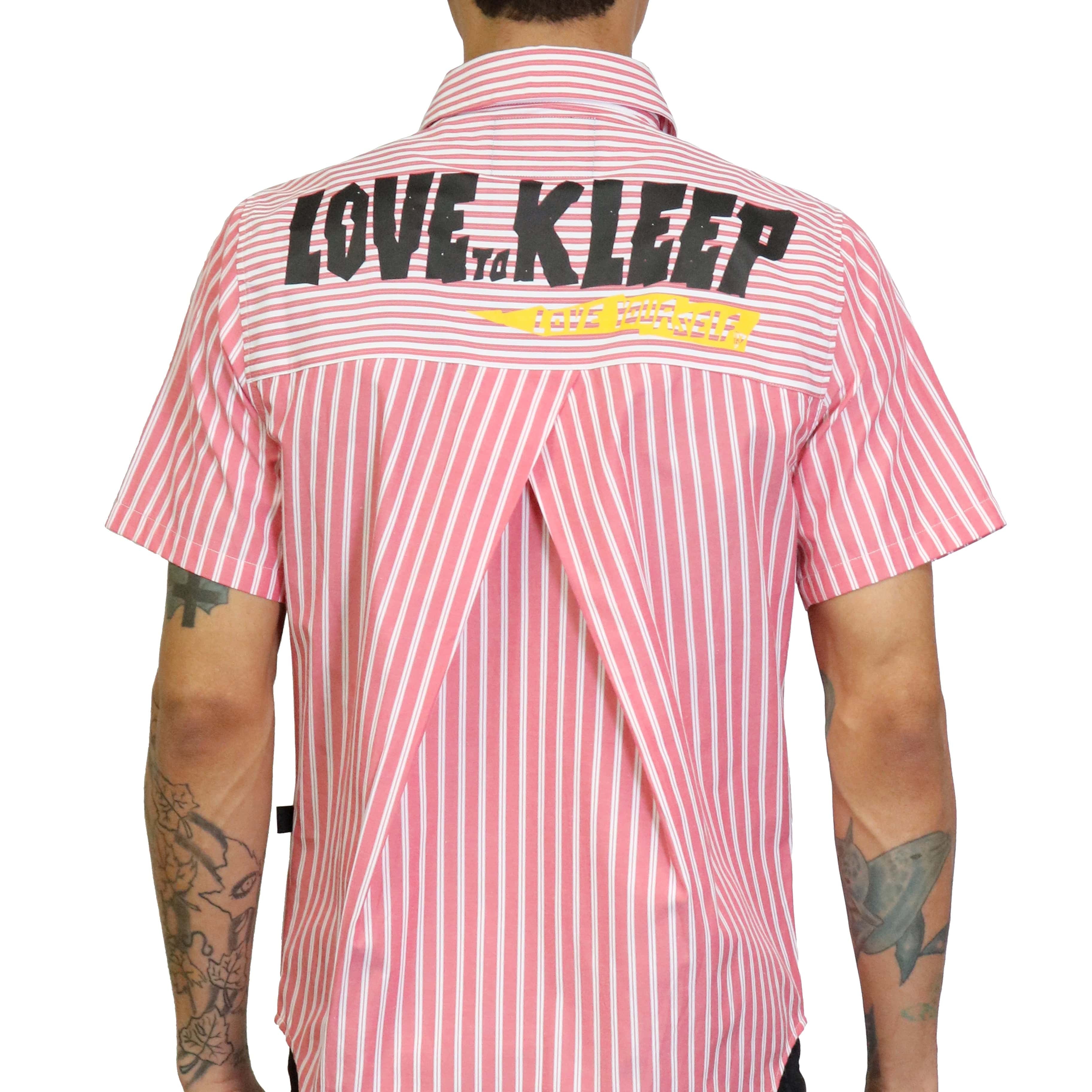 KLEEP Men's Shirt REEVESE Men's premium shortsleeve buttondown shirt