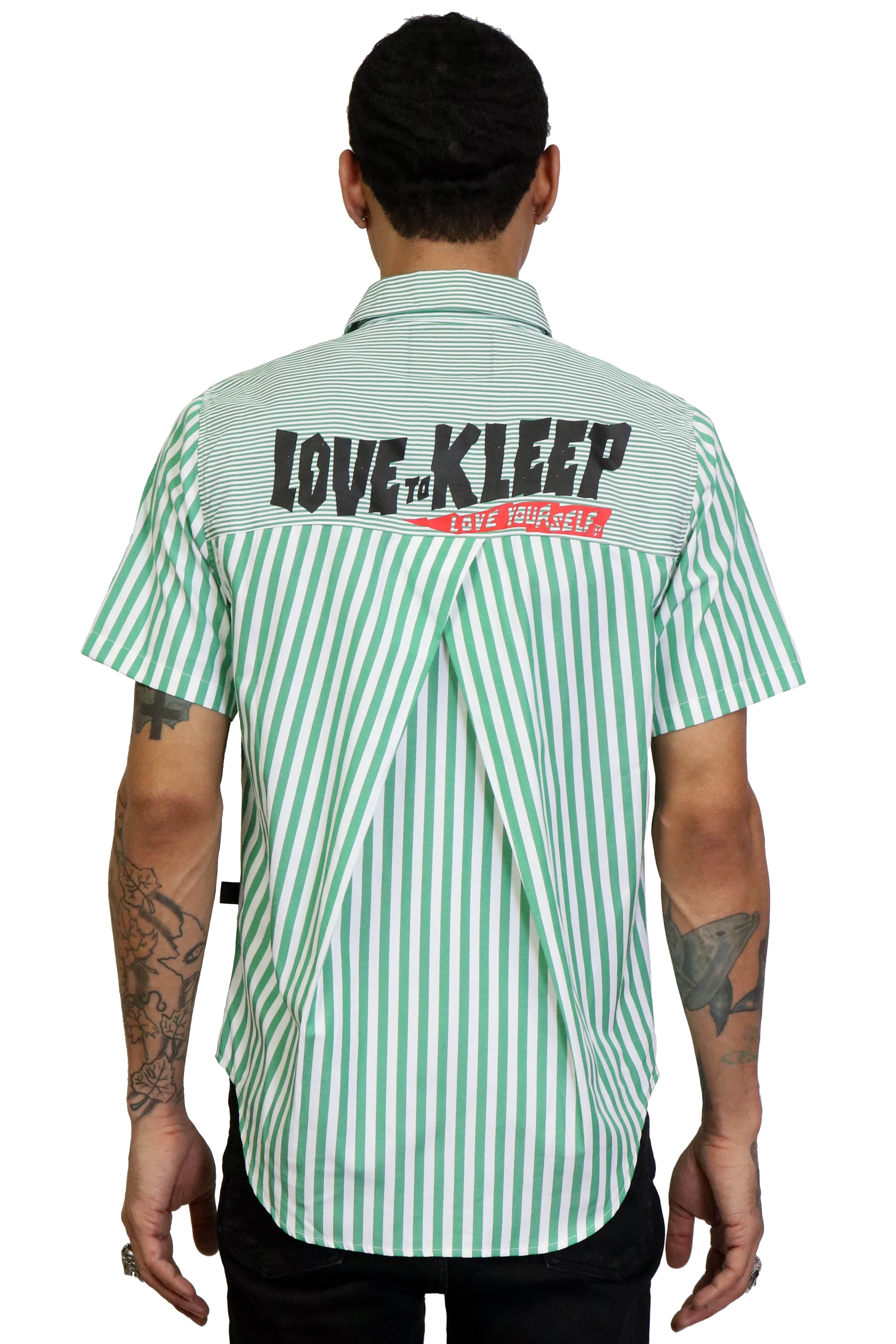 KLEEP Men's Shirt VEN Men's premium shortsleeve buttondown shirt