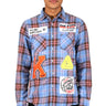 KLEEP Men's Shirt WENGE Men's premium flannel button down shirt