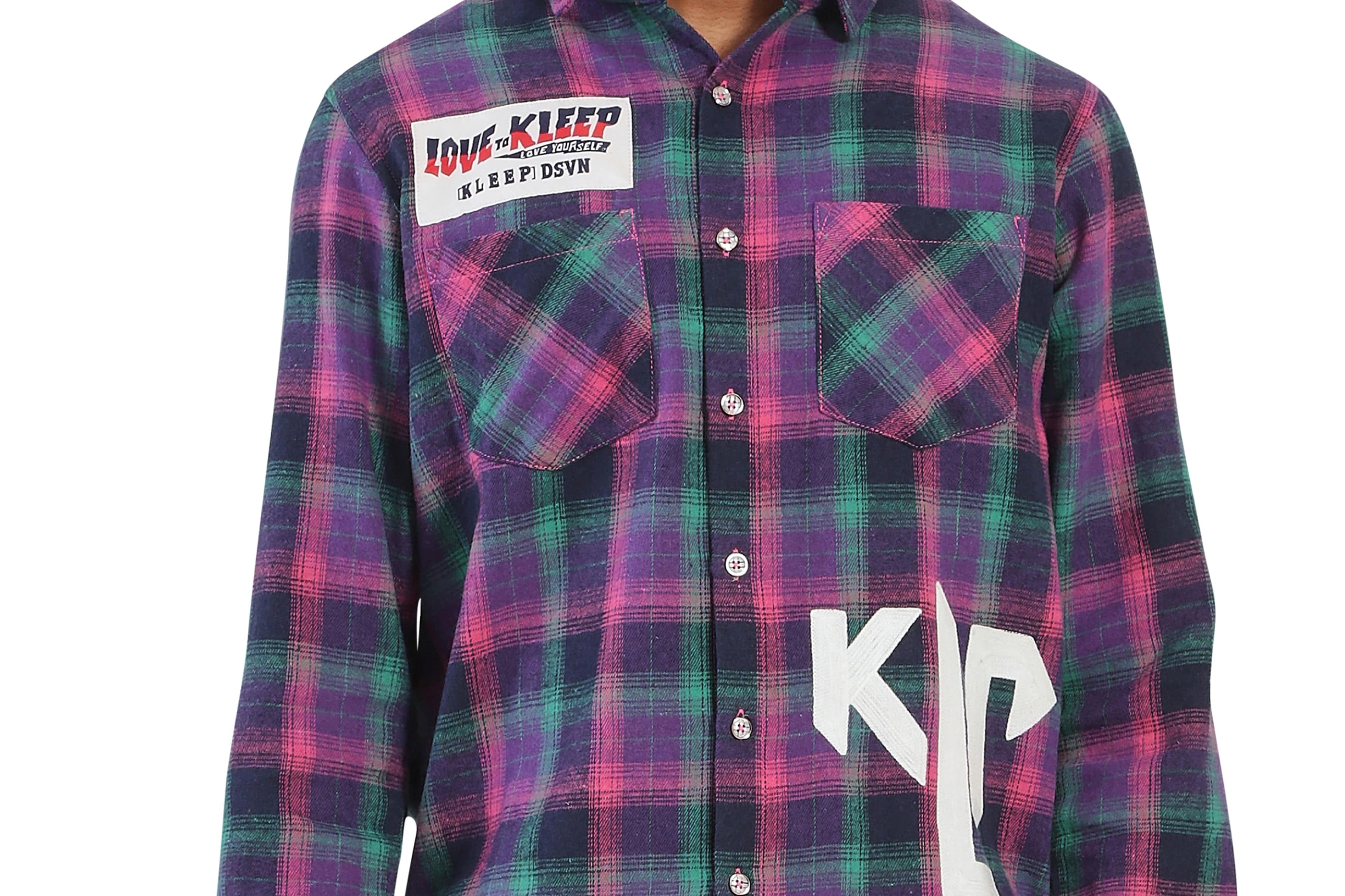 KLEEP Men's Shirt Zen Men's premium flannel button down shirt
