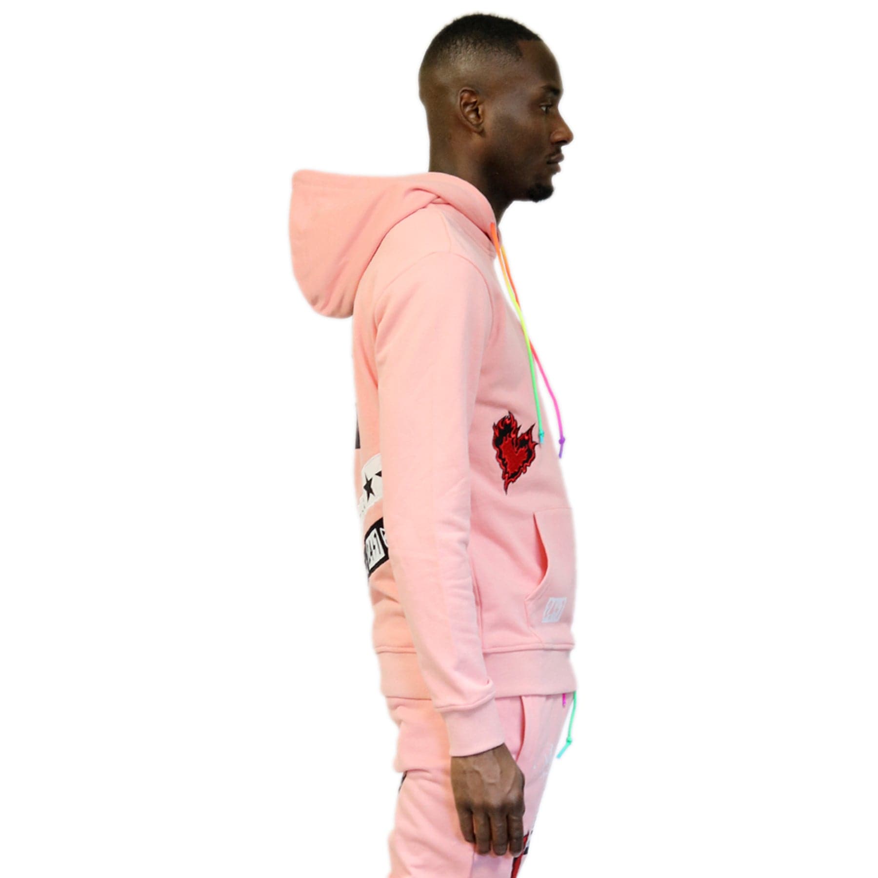 KLEEP Men's Sweatshirt Rosa Premium Pullover Hoodie