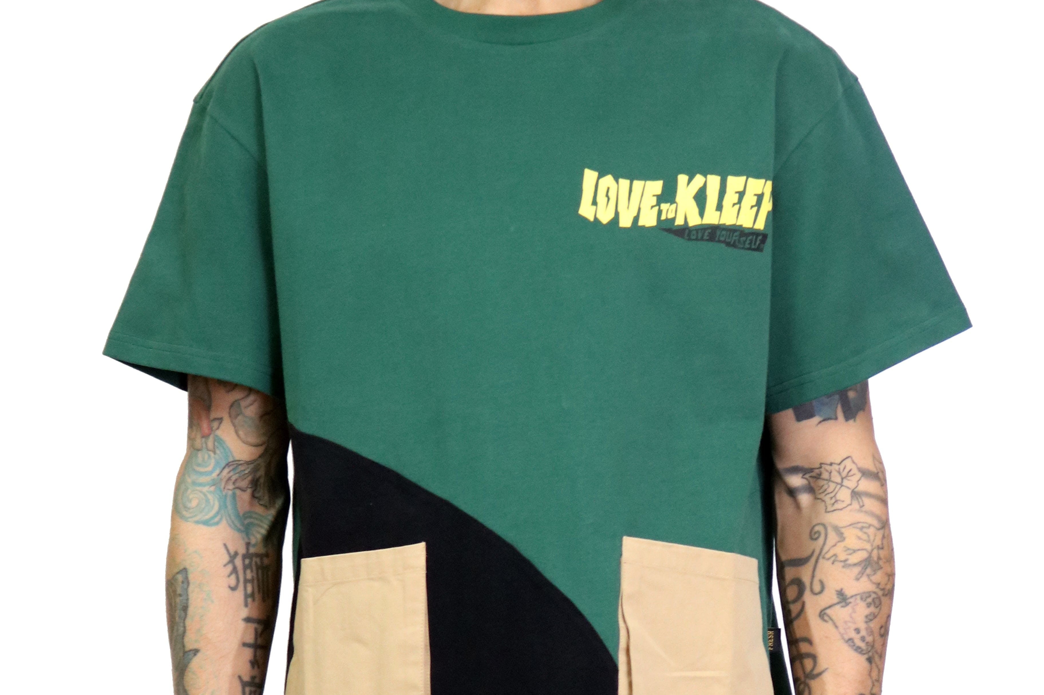 KLEEP Men's Tee DUFFEL Men's premium cotton short sleeve t shirt