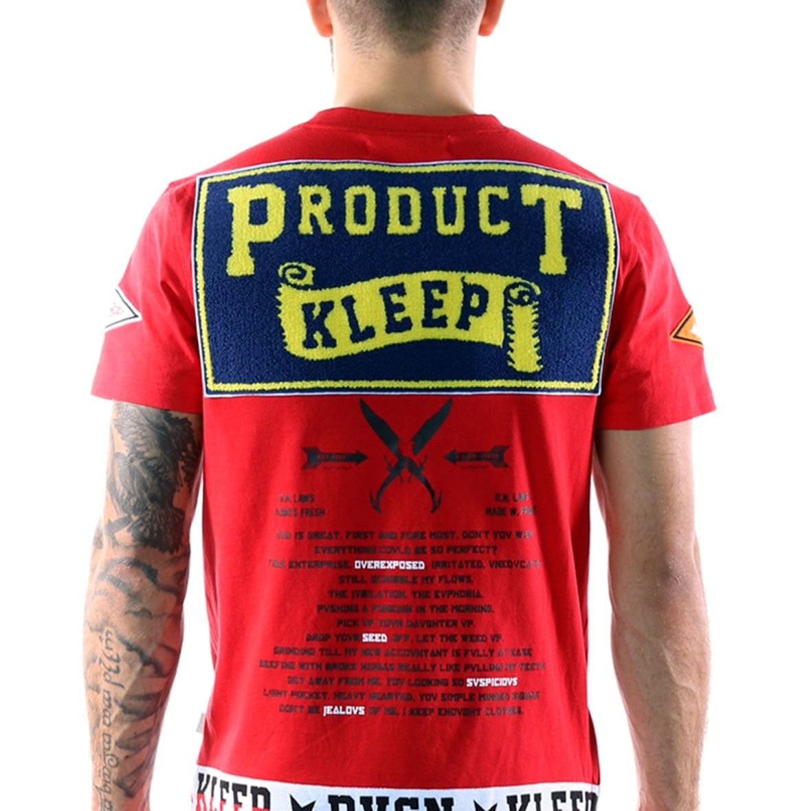 KLEEP Men's Tee Premium cotton jersey T Shirt